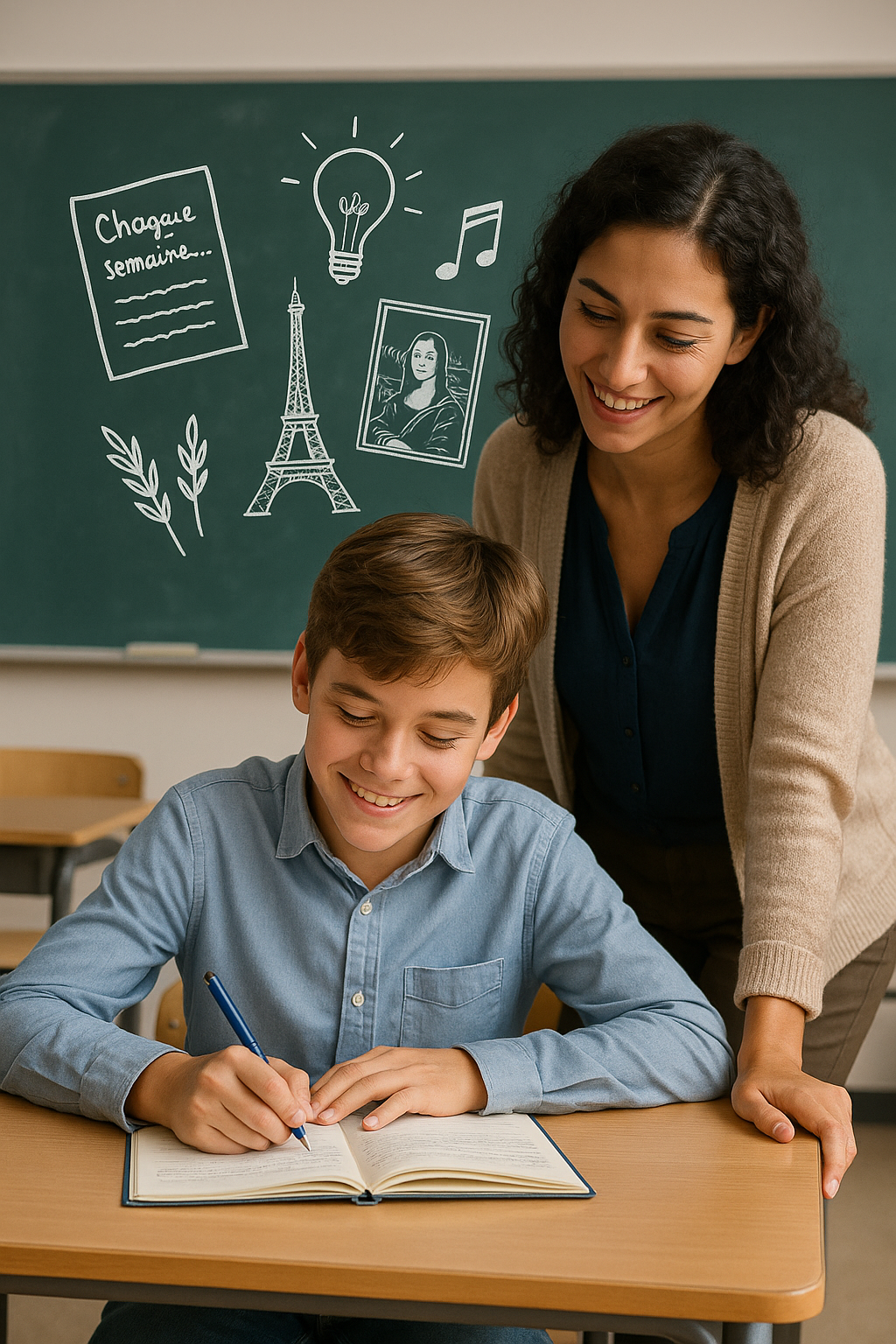 ecole et les petites plumes